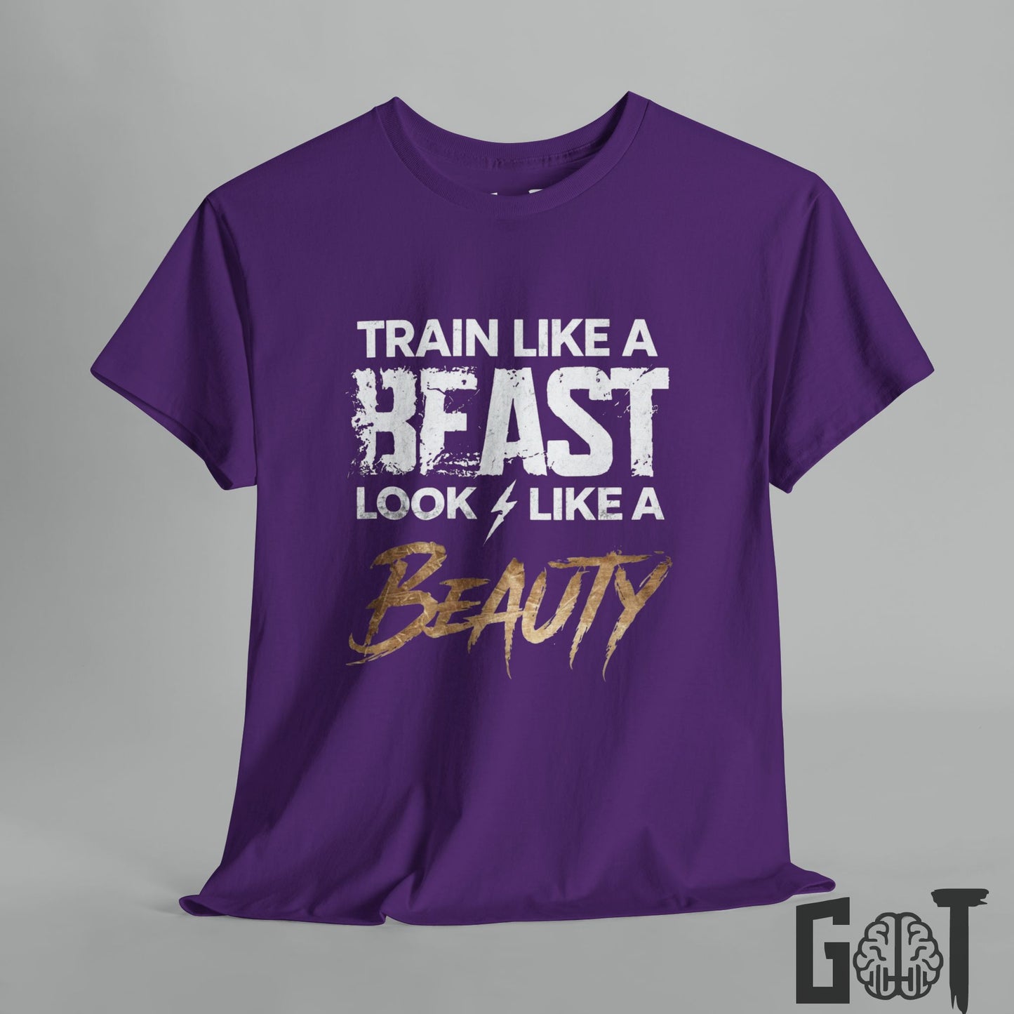 Train Like a Beast Motivational Gym Shirt