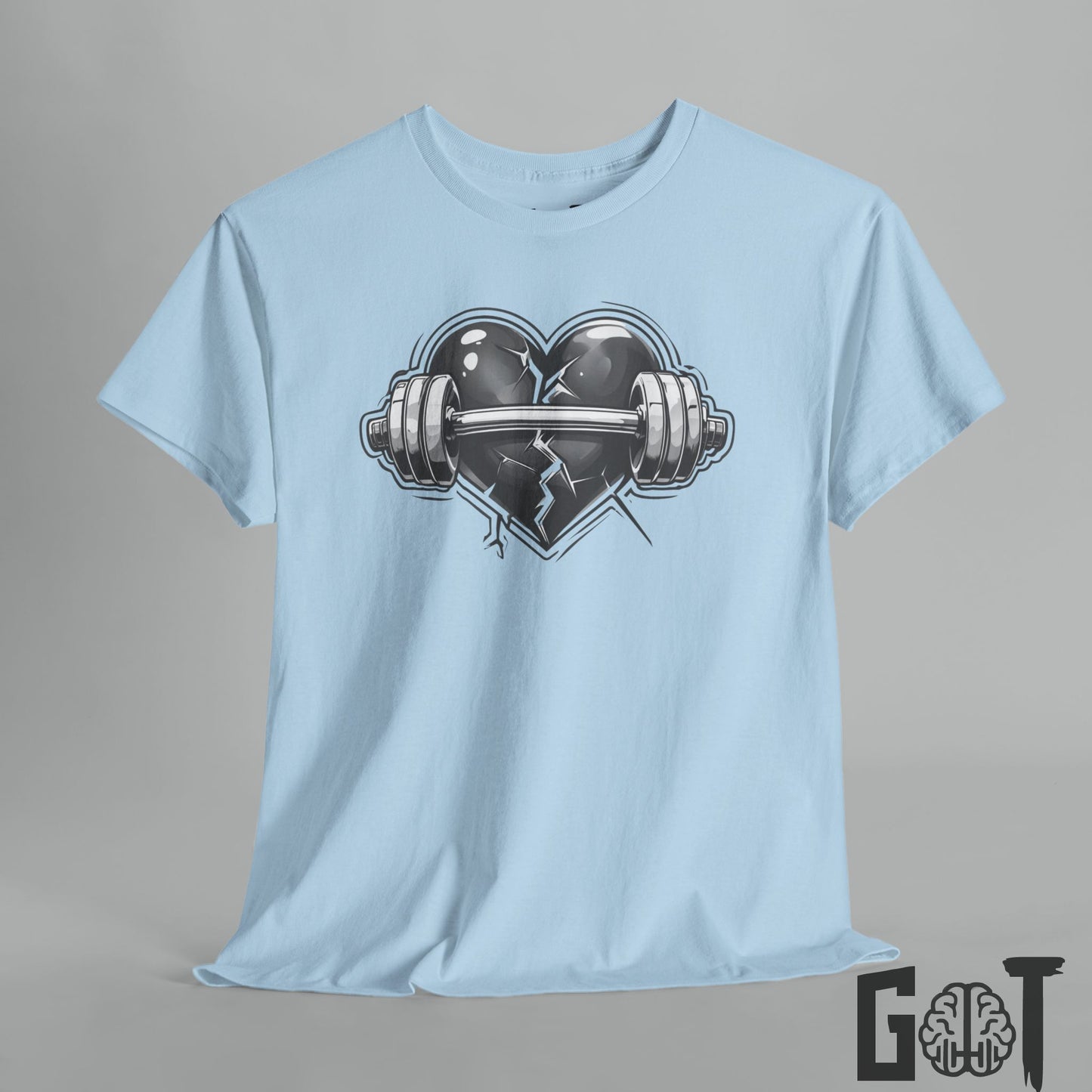 Broken Heart Gym Motivation Tee