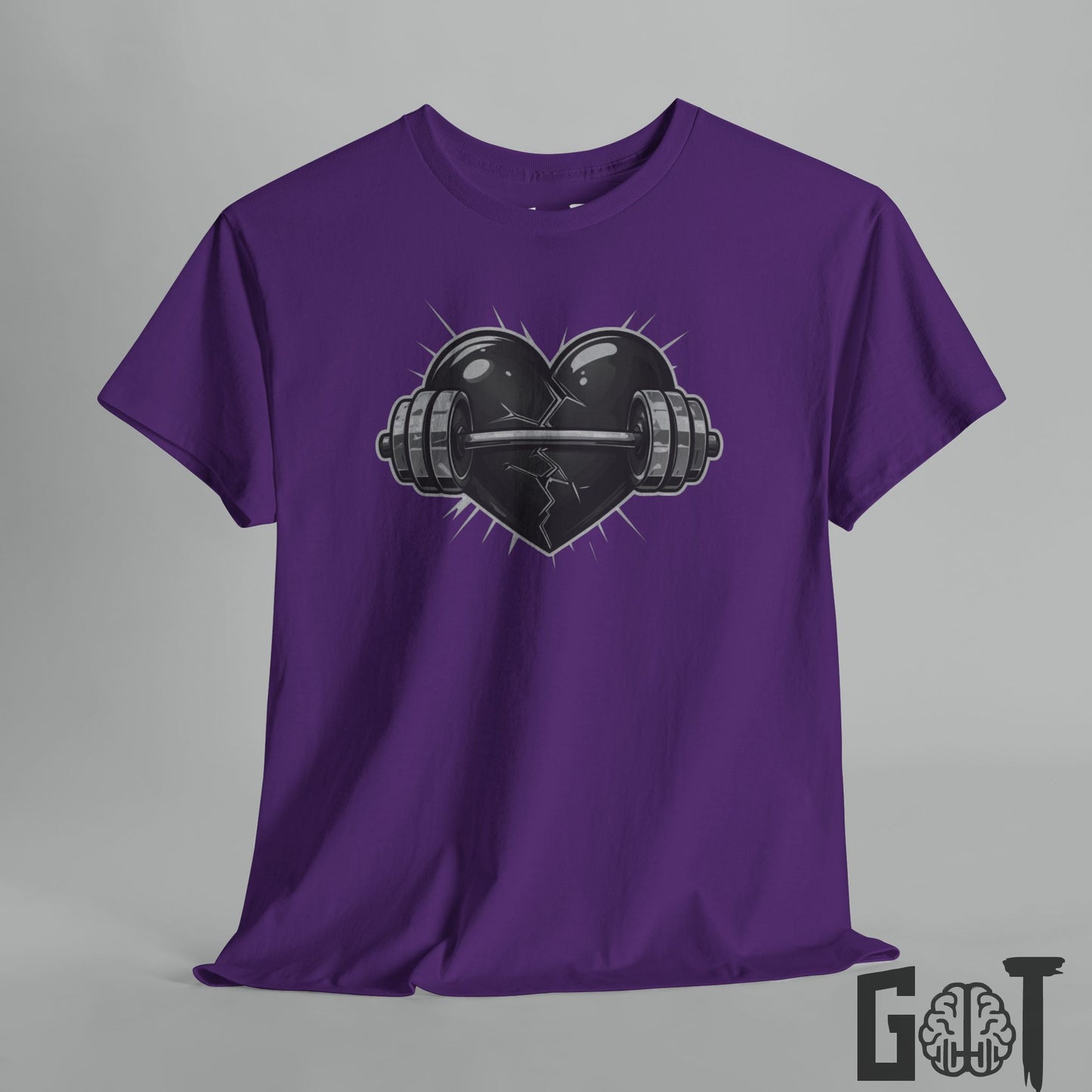 Broken Heart Gym Motivation Tee