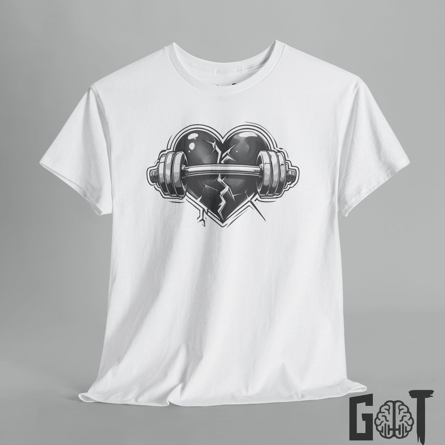 Broken Heart Gym Motivation Tee