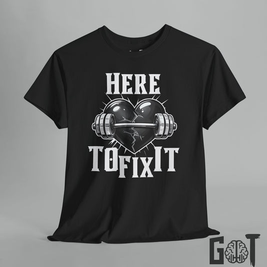 Broken Hearts gym tee