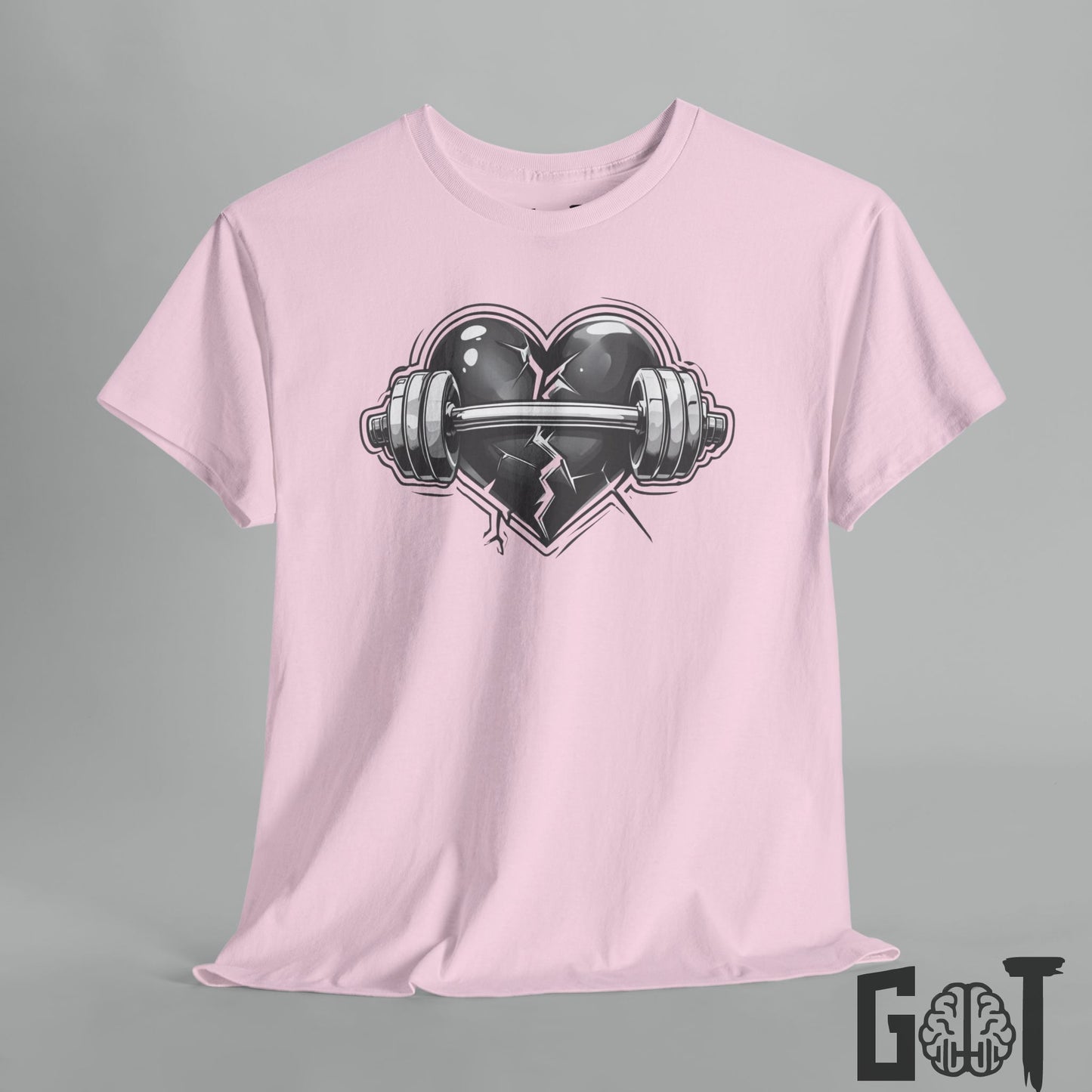 Broken Heart Gym Motivation Tee