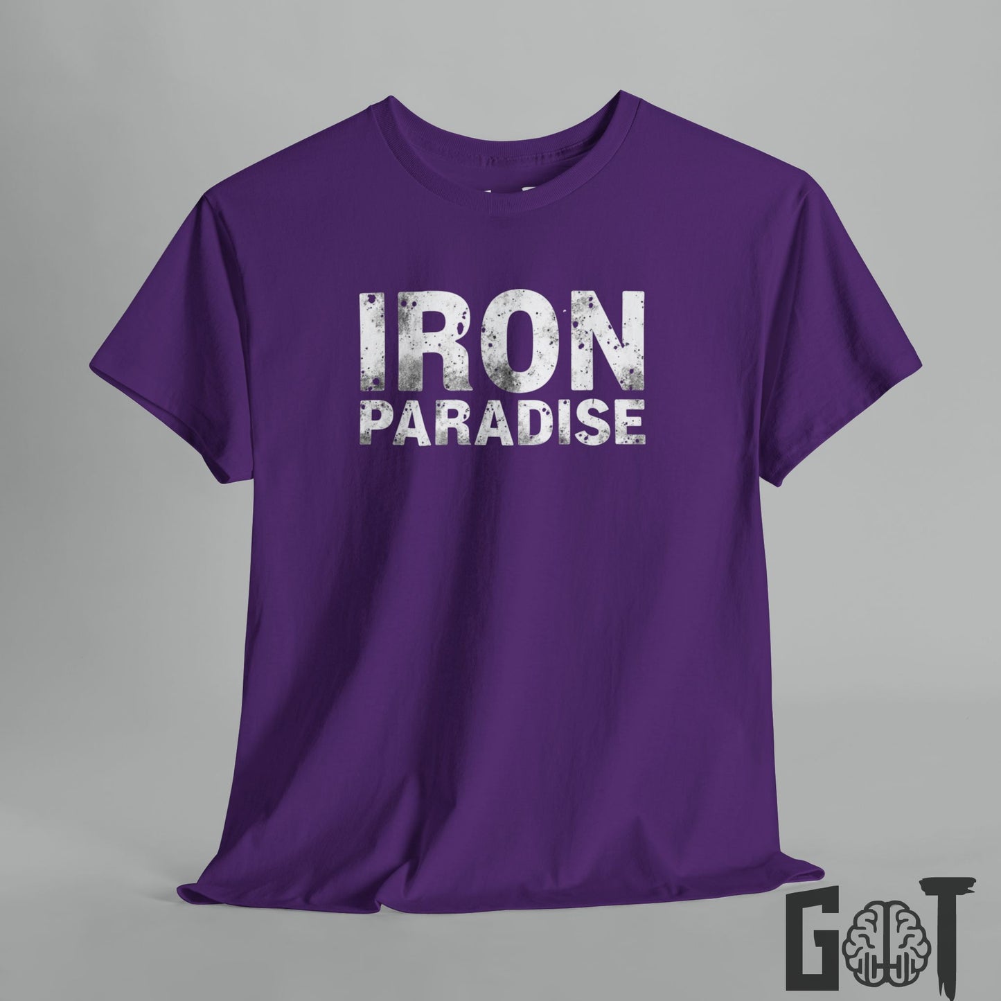 Iron Paradise Gym Tee Workout Motivation