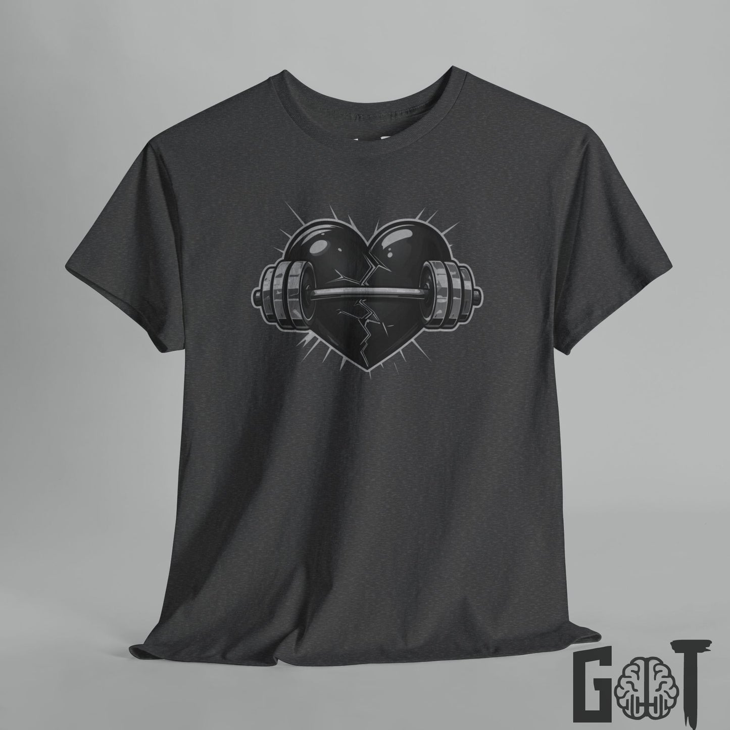 Broken Heart Gym Motivation Tee