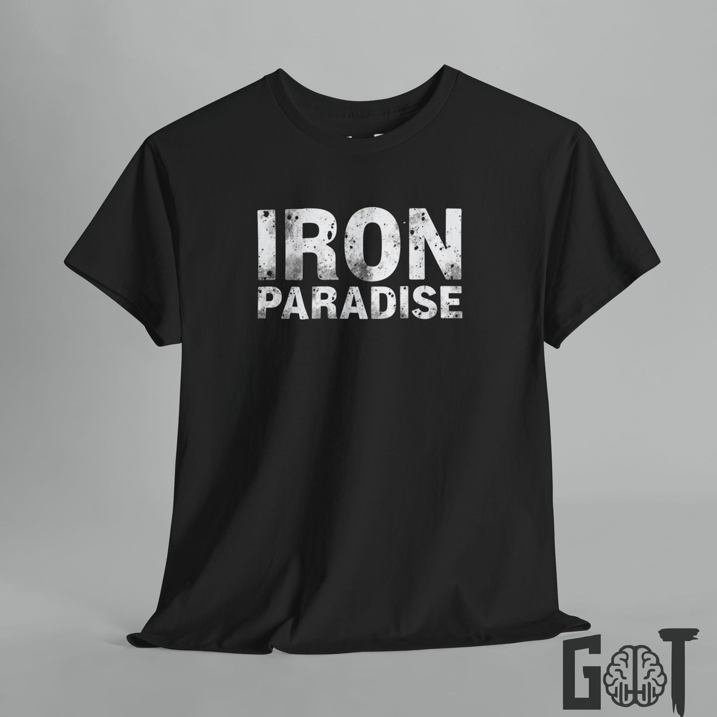 Iron Paradise Gym Tee Workout Motivation