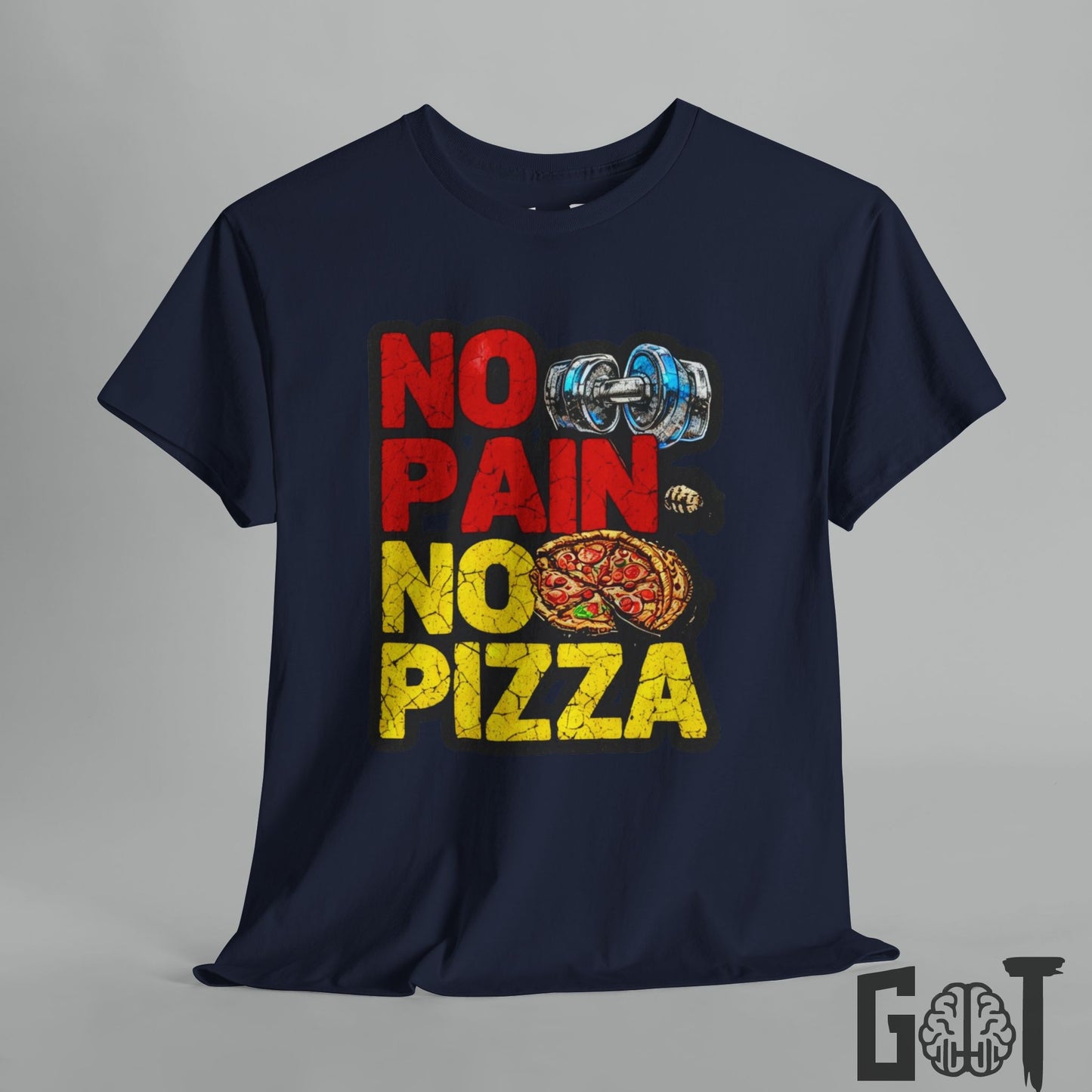 Funny Gym & Pizza Workout T-Shirt